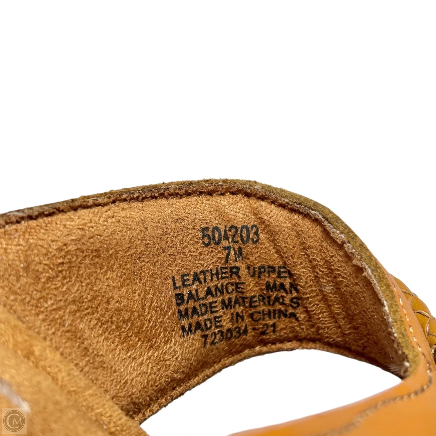 Sandals Flip Flops By Minnetonka In Brown, Size: 7
