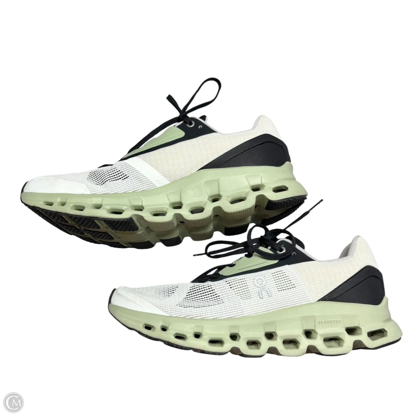 Shoes Athletic By On In Green & White, Size: 9