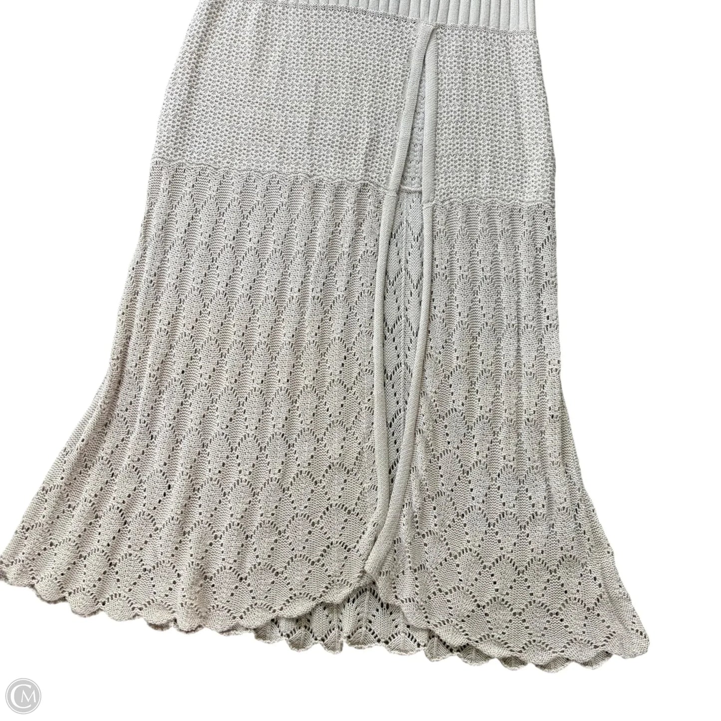 Skirt Midi By Free People In Beige, Size: Xl