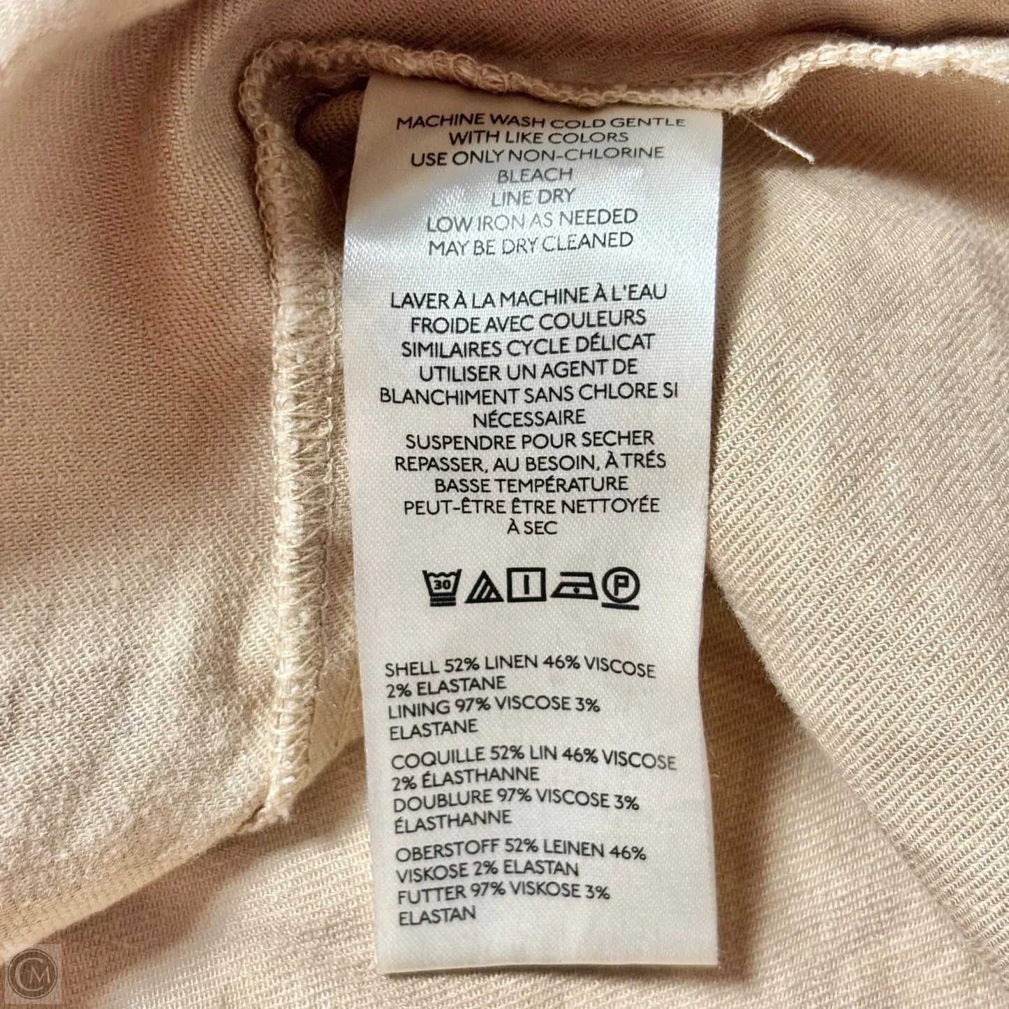 Dress Casual Maxi By Anthropologie In Tan, Size: Xlp