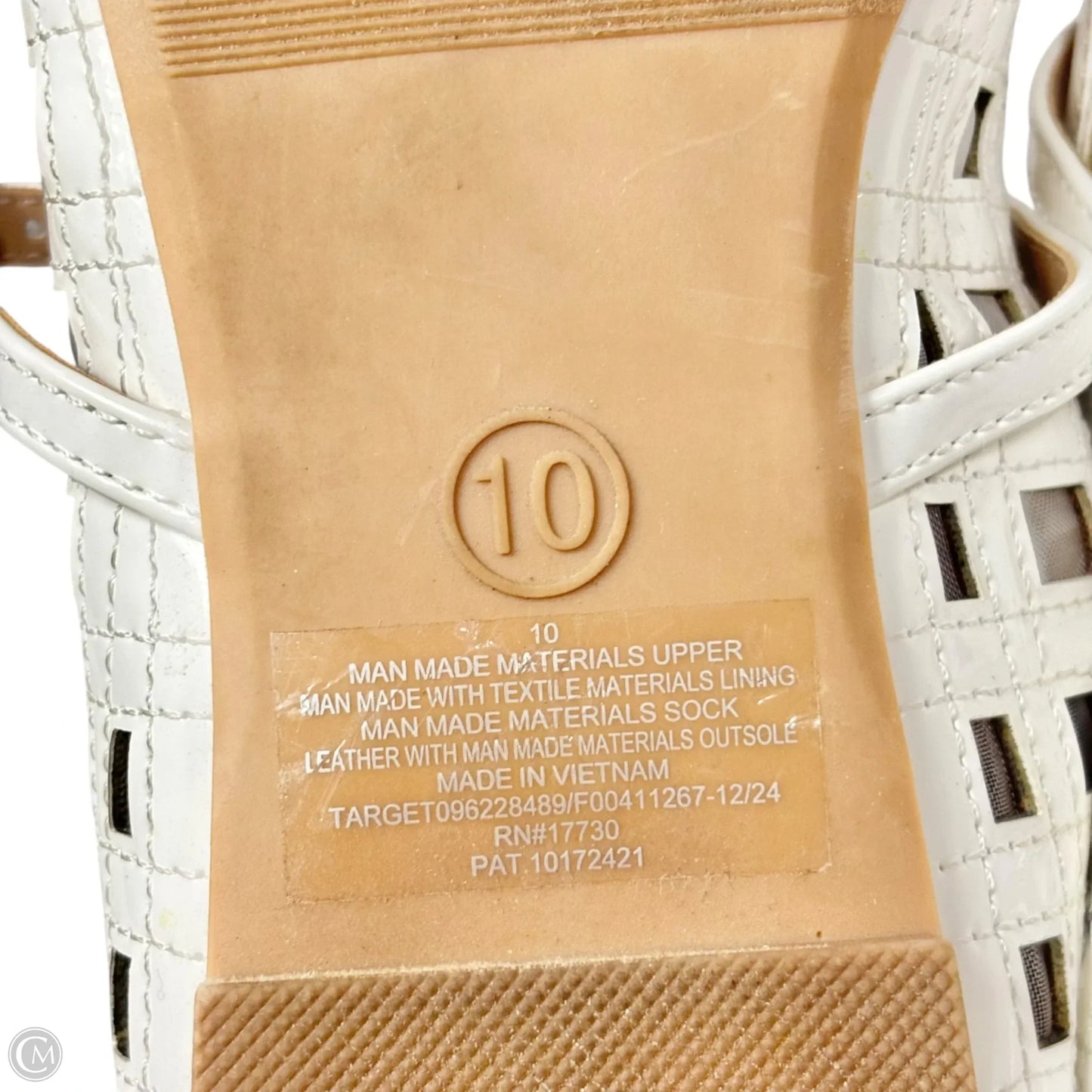 Shoes Flats By Wild Fable In White, Size: 10