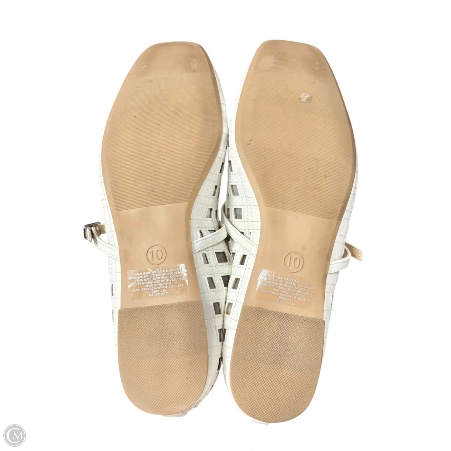 Shoes Flats By Wild Fable In White, Size: 10