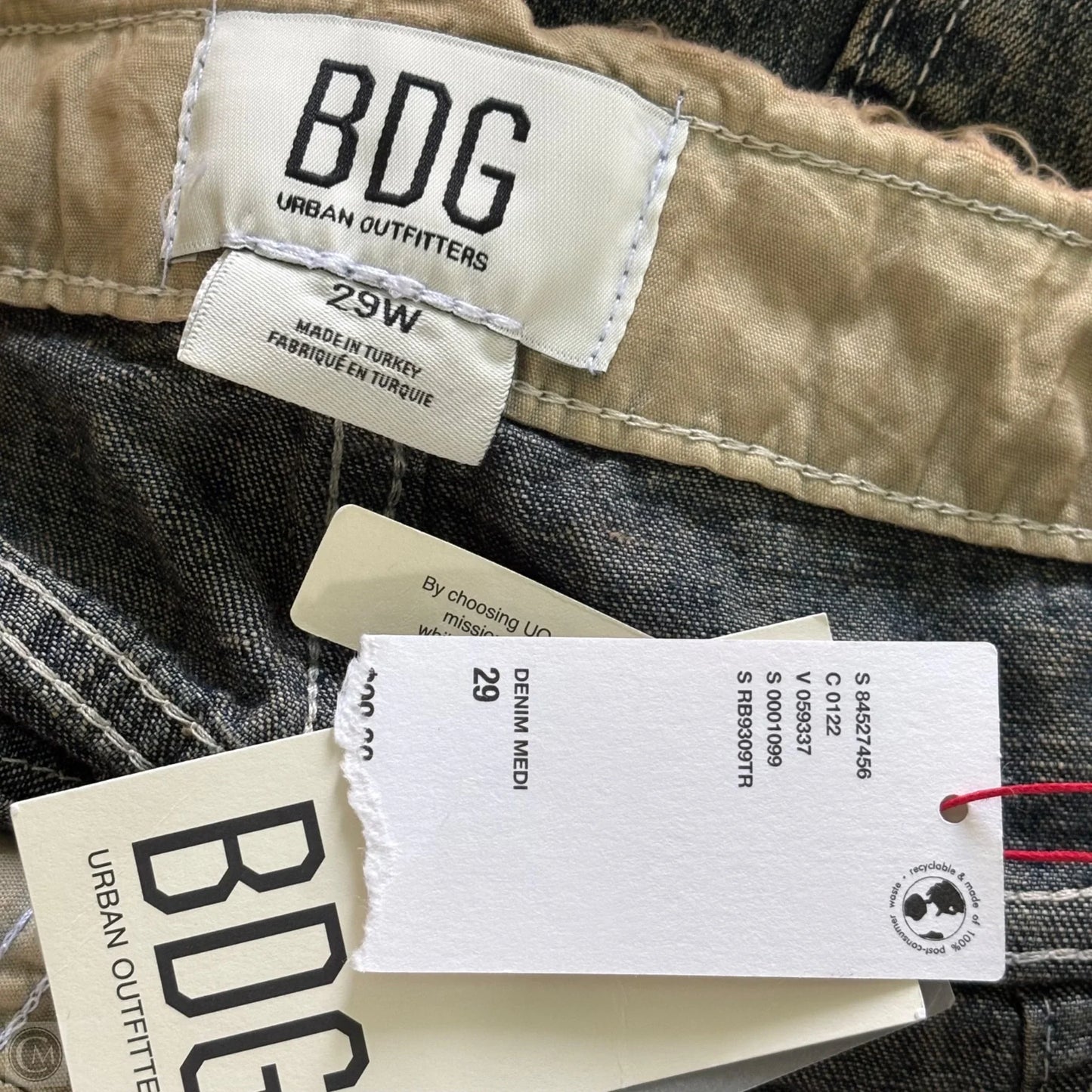 Jeans Wide Leg By Bdg In Blue Denim, Size: 8