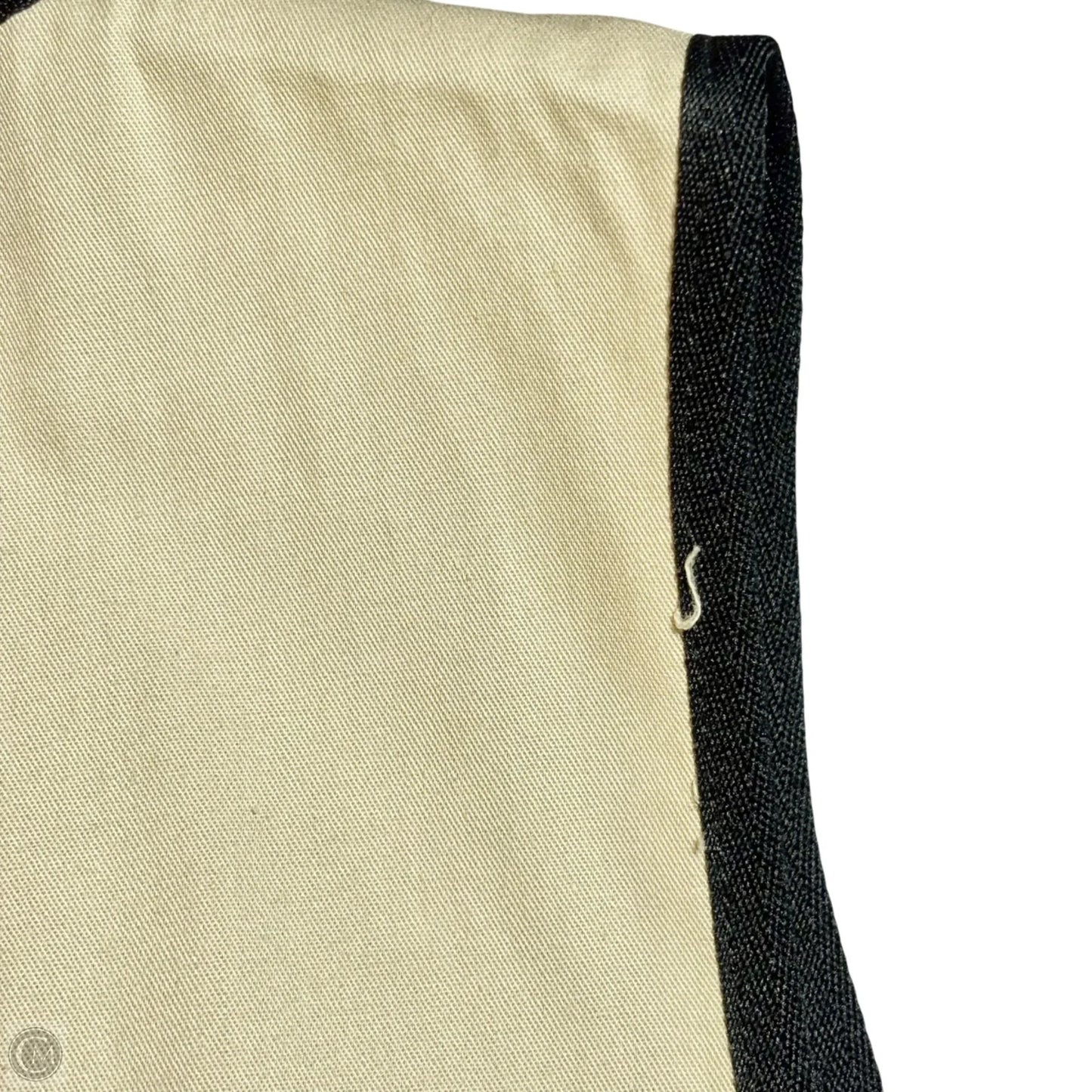 Top Sleeveless Luxury Designer By Dolce And Gabbana In Black & Tan, Size: M
