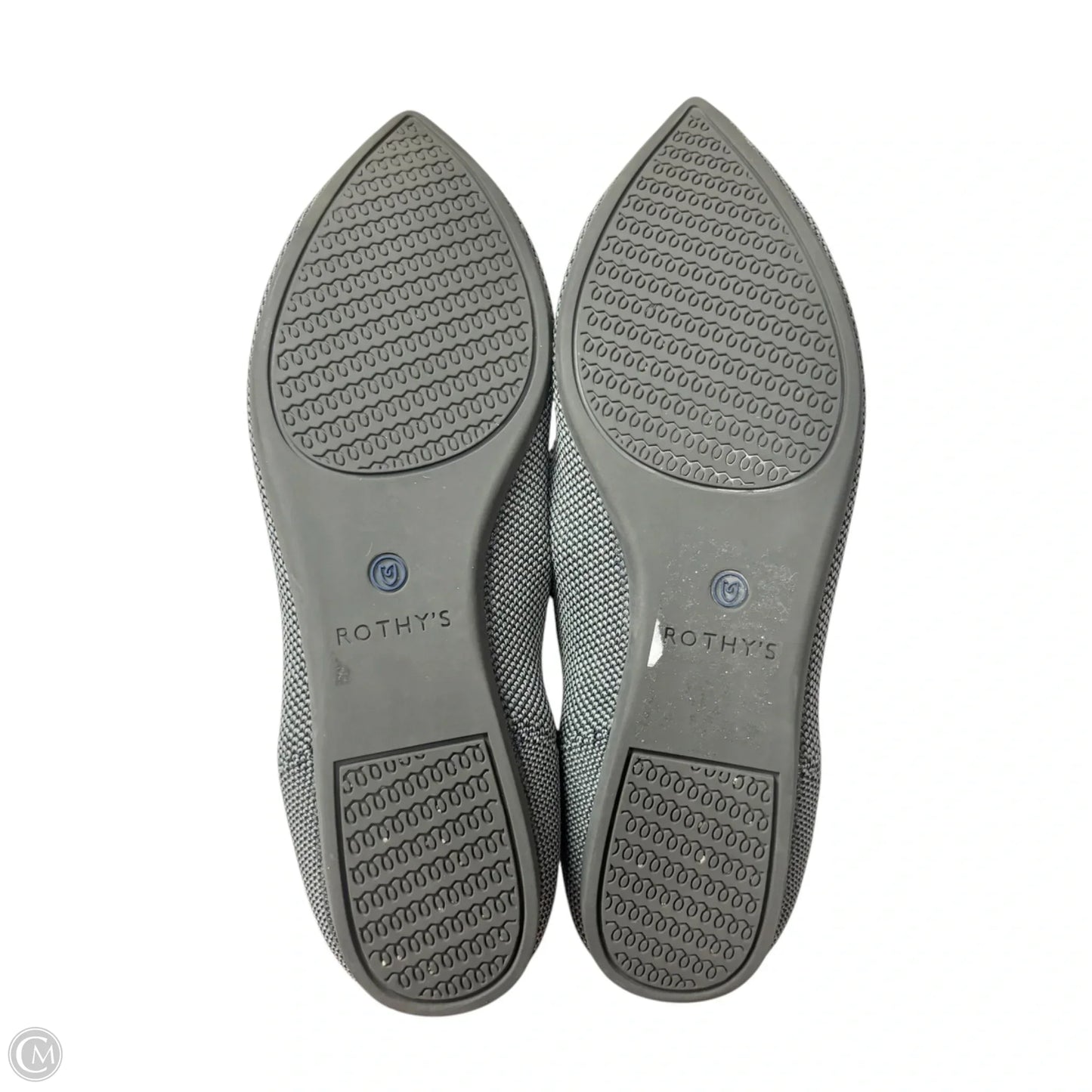 Shoes Flats By Rothys In Grey, Size: 7