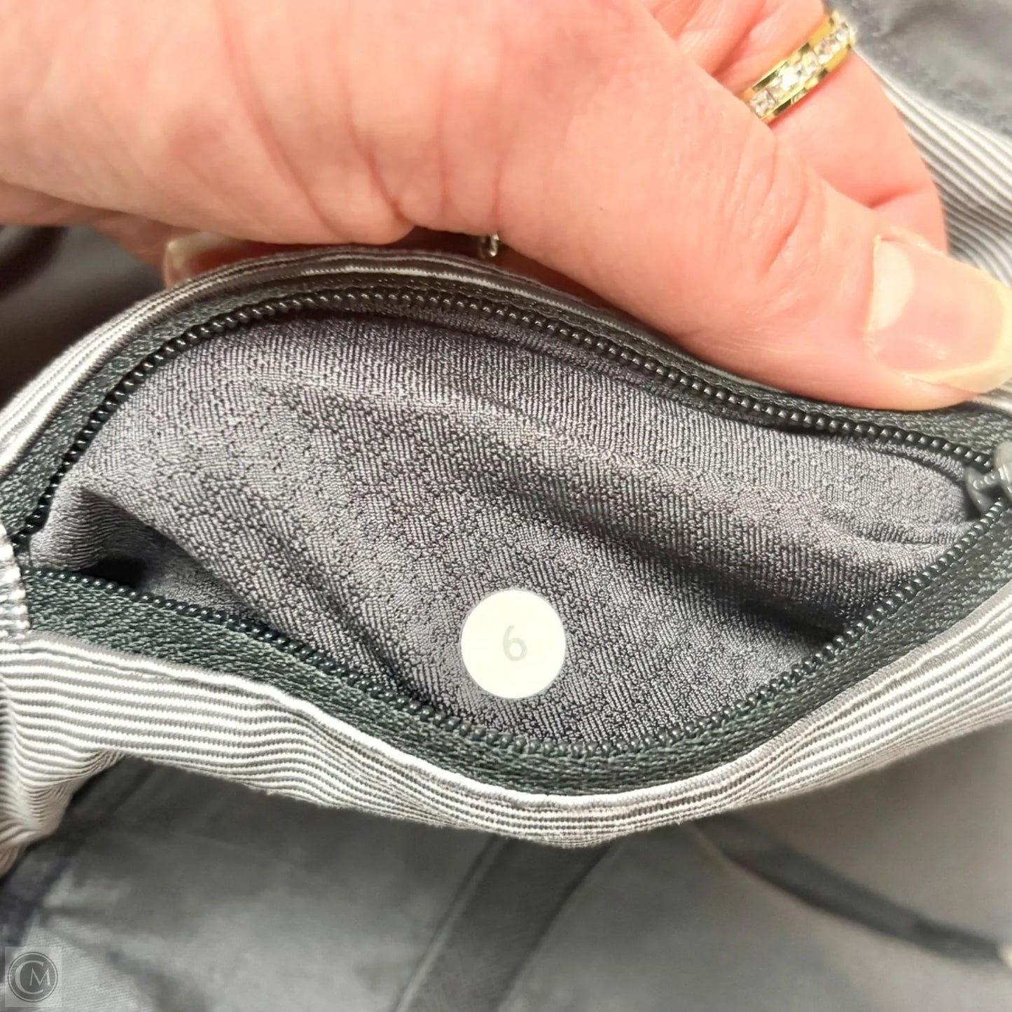 Athletic Skort By Lululemon In Grey, Size: 6