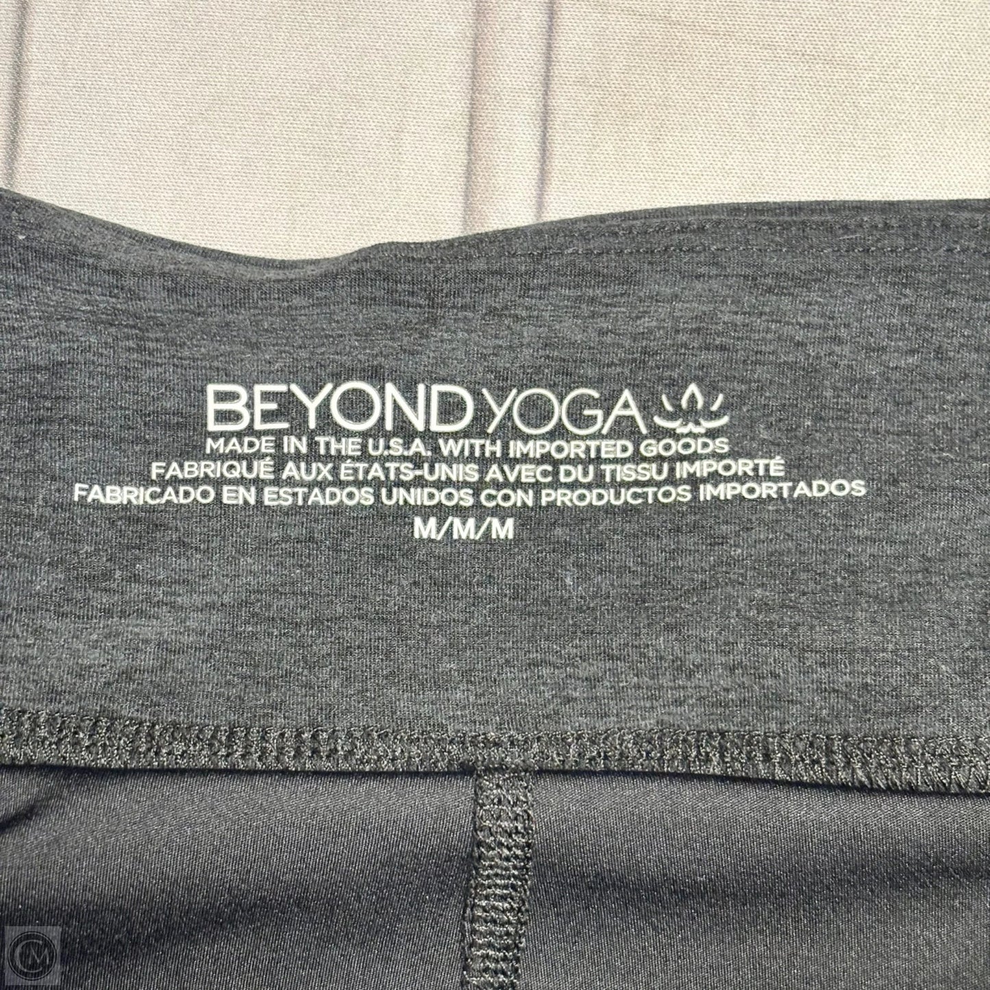 Athletic Skort By Beyond Yoga In Grey, Size: M
