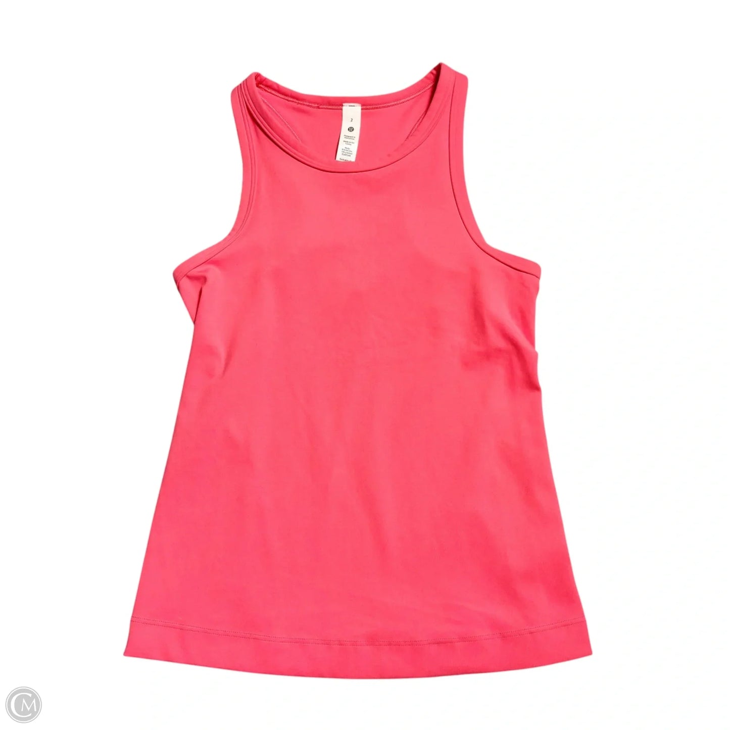 Athletic Tank Top By Lululemon In Pink, Size: S