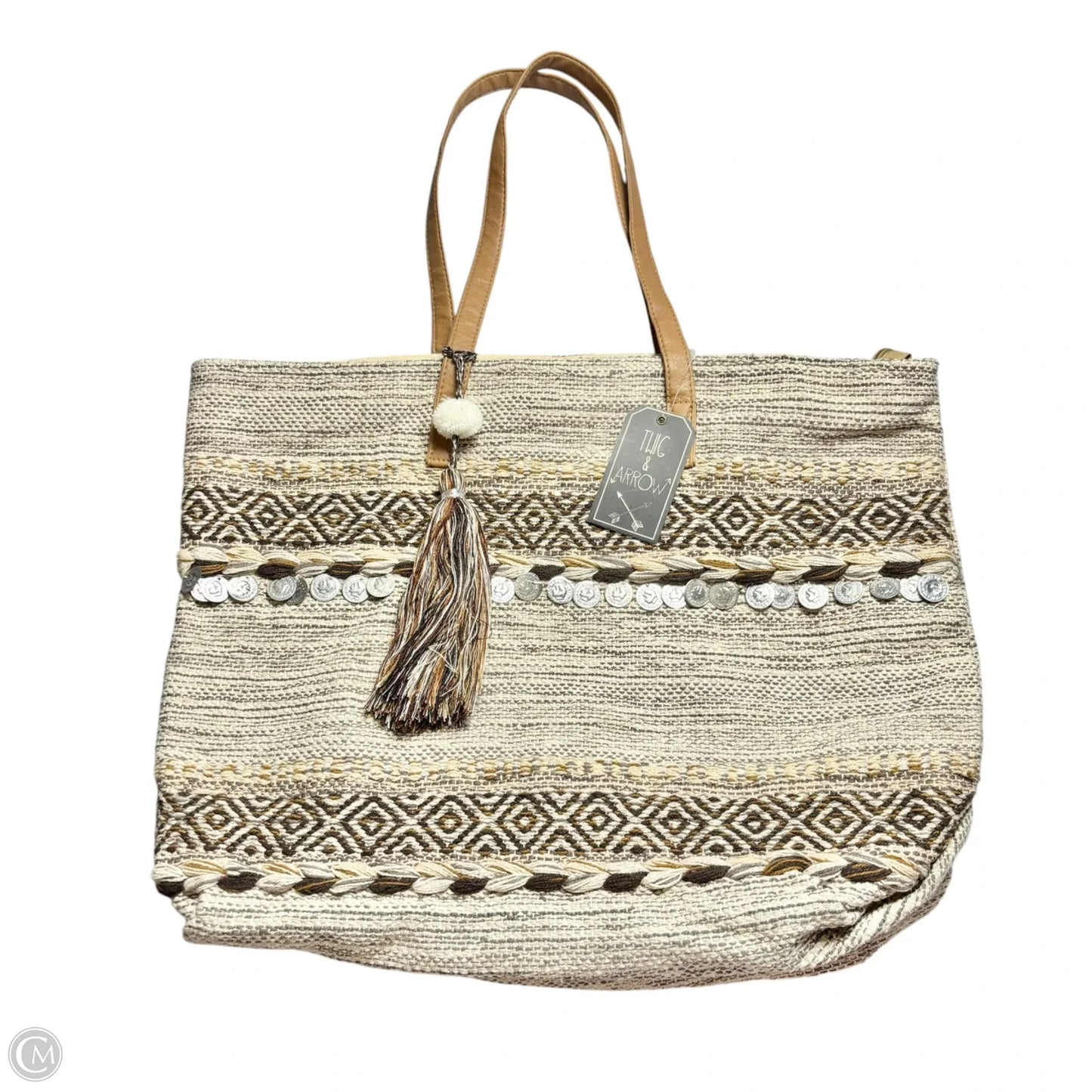 Handbag By Twig & Arrow, Size: Large