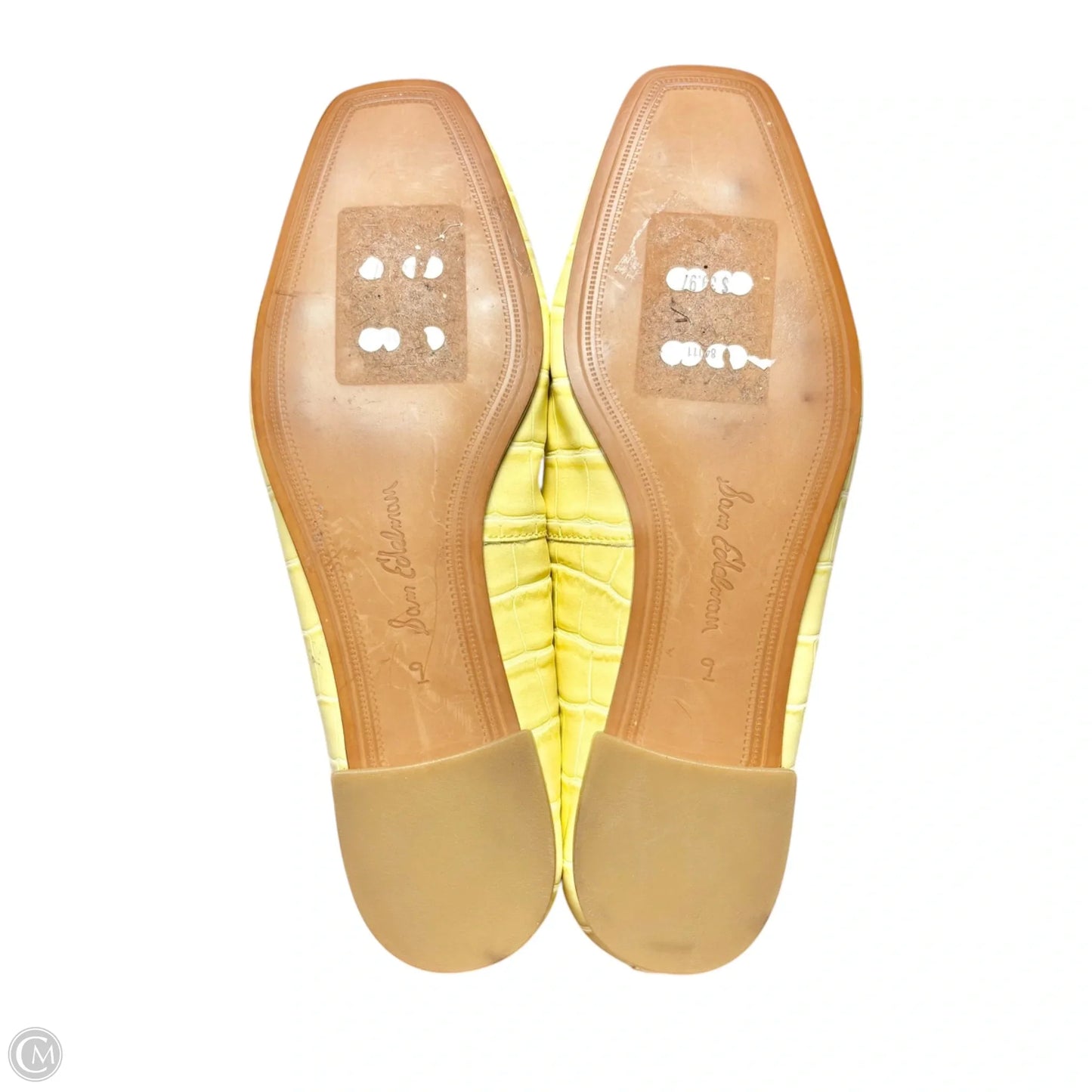 Shoes Flats By Sam Edelman In Yellow, Size: 9