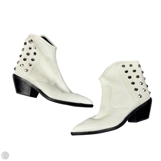Boots Western By Marc Fisher In White, Size: 8.5