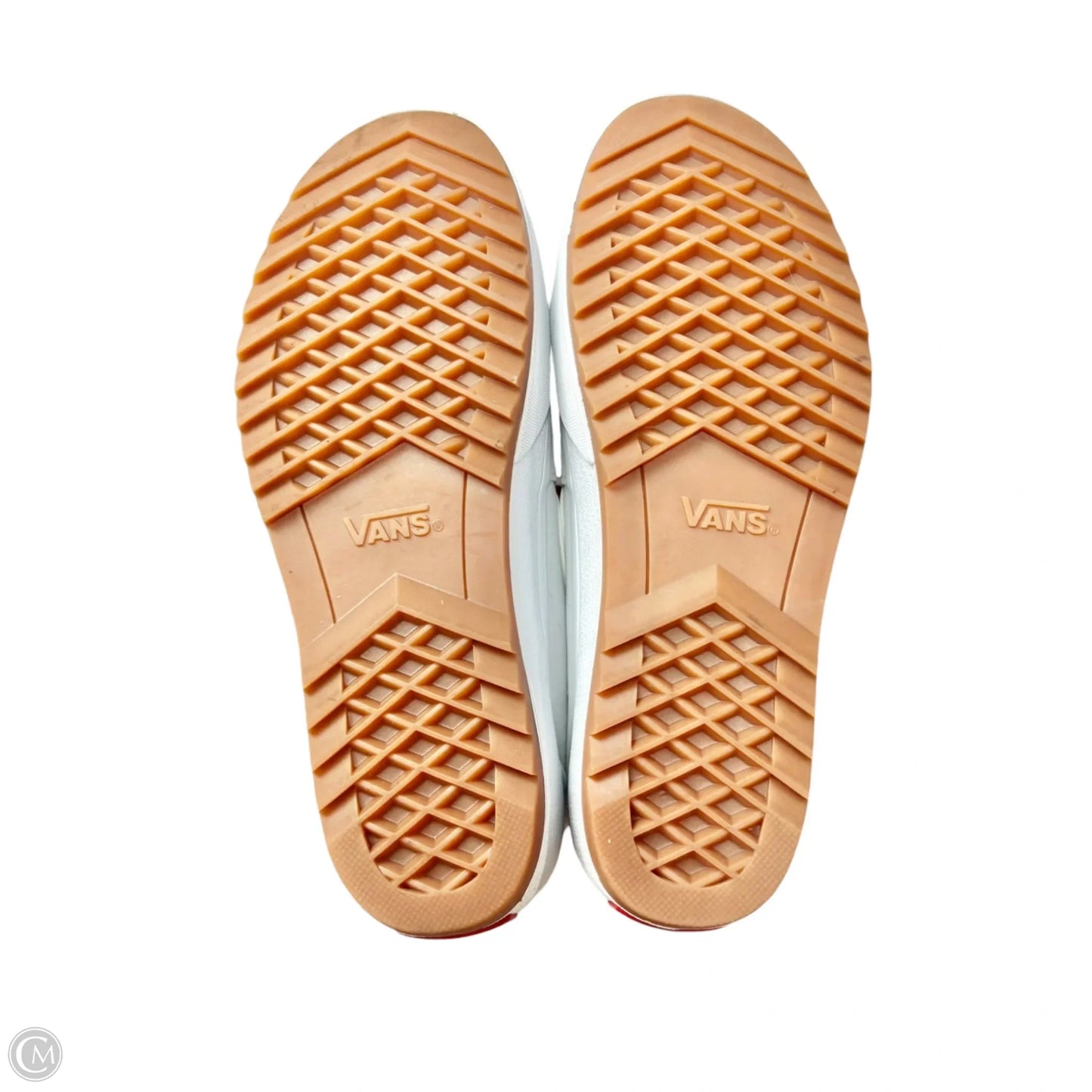 Shoes Sneakers By Vans In White, Size: 7.5