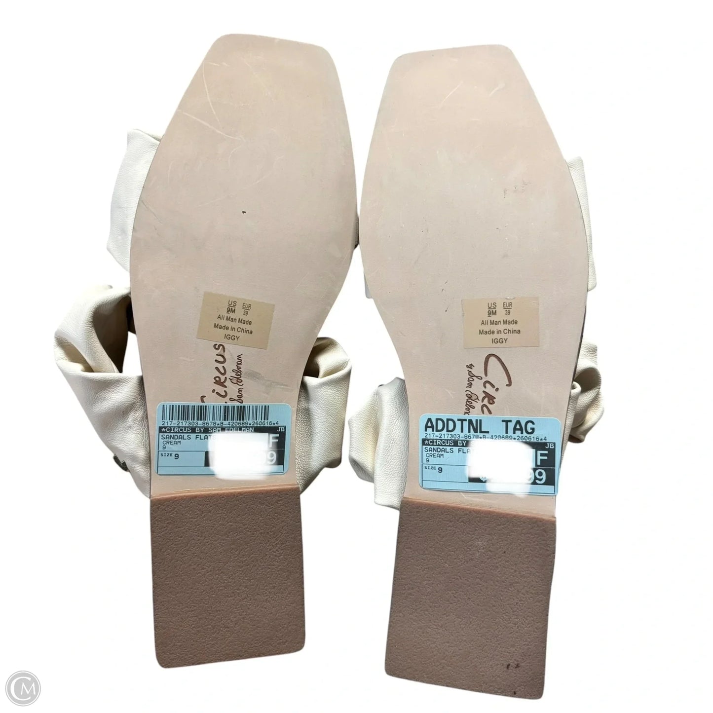 Sandals Flats By Circus By Sam Edelman In Cream, Size: 9