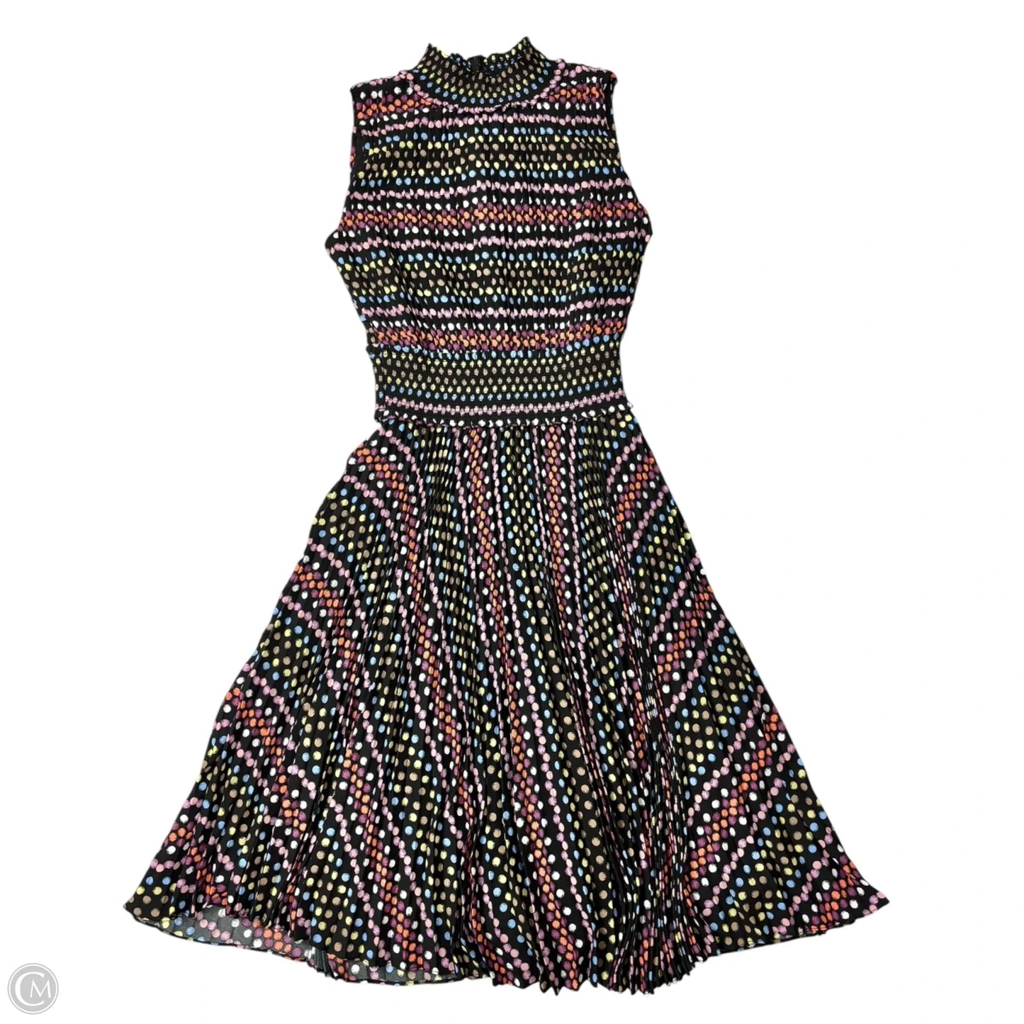 Dress Casual Midi By Nanette By Nanette Lepore In Polkadot Pattern, Size: S
