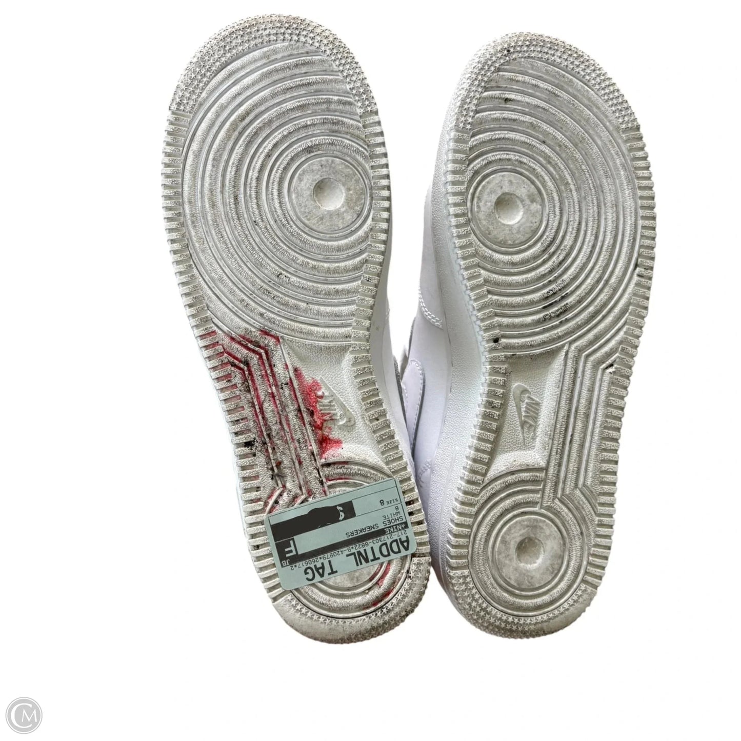 Shoes Sneakers By Nike In White, Size: 8