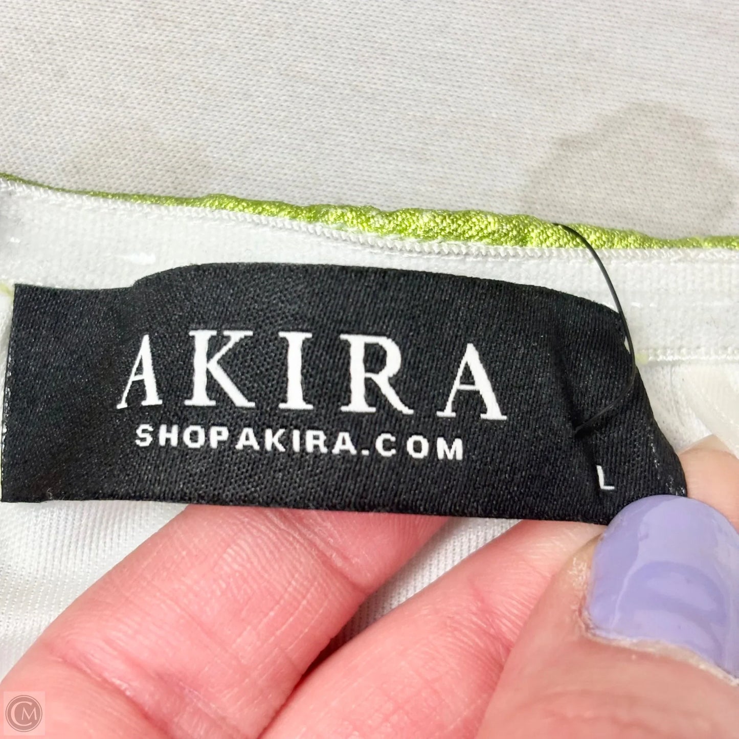 Dress Casual Midi By Akira In Green, Size: L