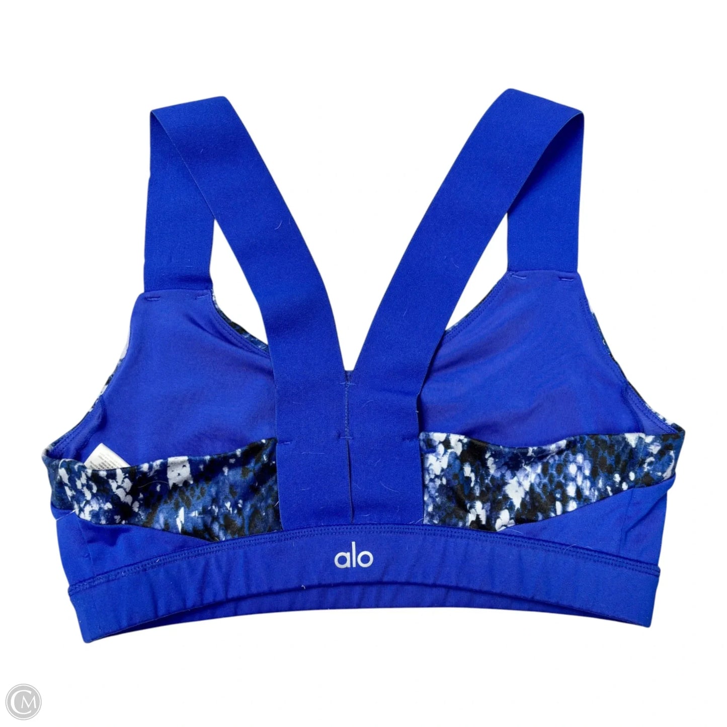 Athletic Bra By Alo In Blue, Size: M