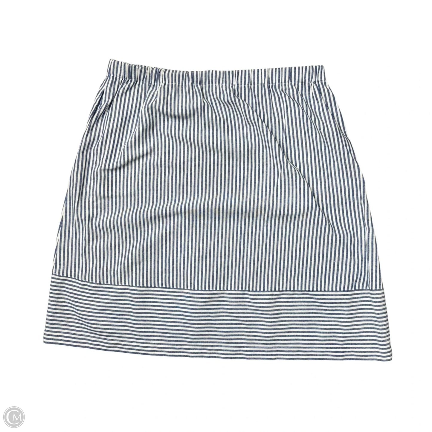Skirt Midi By J. Crew In Striped Pattern, Size: Xl