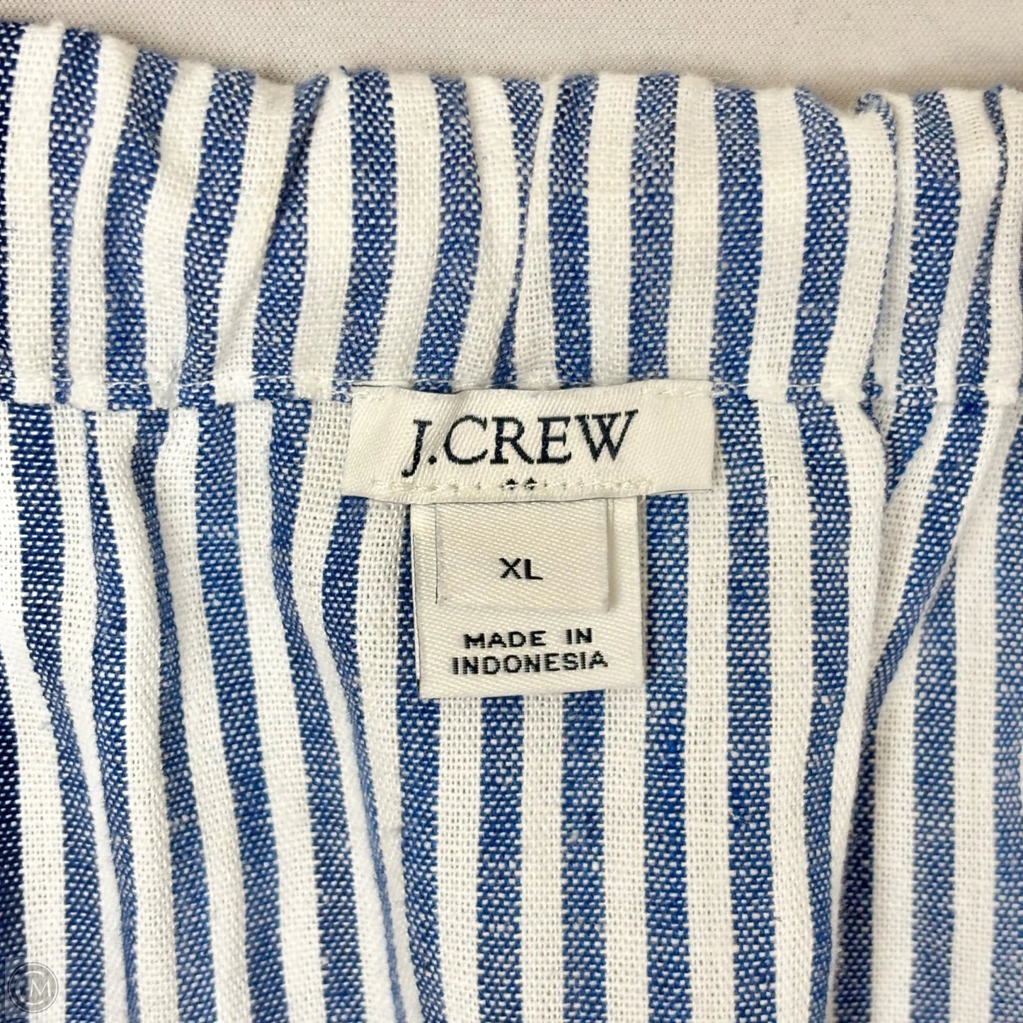Skirt Midi By J. Crew In Striped Pattern, Size: Xl
