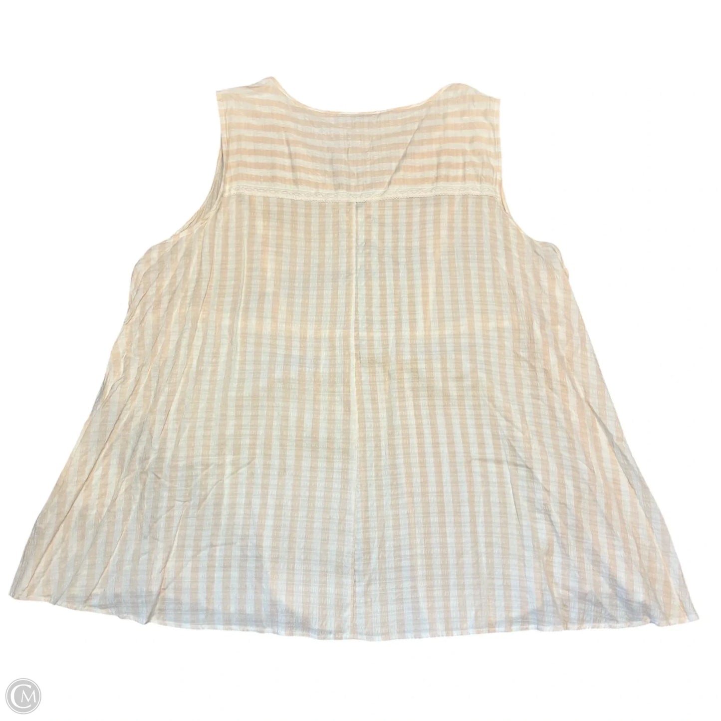 Tank Top By Lane Bryant In Striped Pattern, Size: 4x