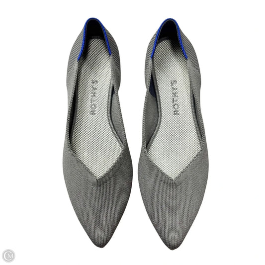 Shoes Flats By Rothys In Grey, Size: 8.5
