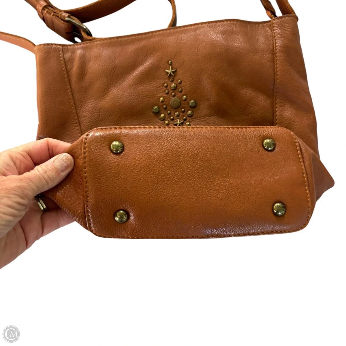 Tote Leather By Vilenca Holland, Size: Medium