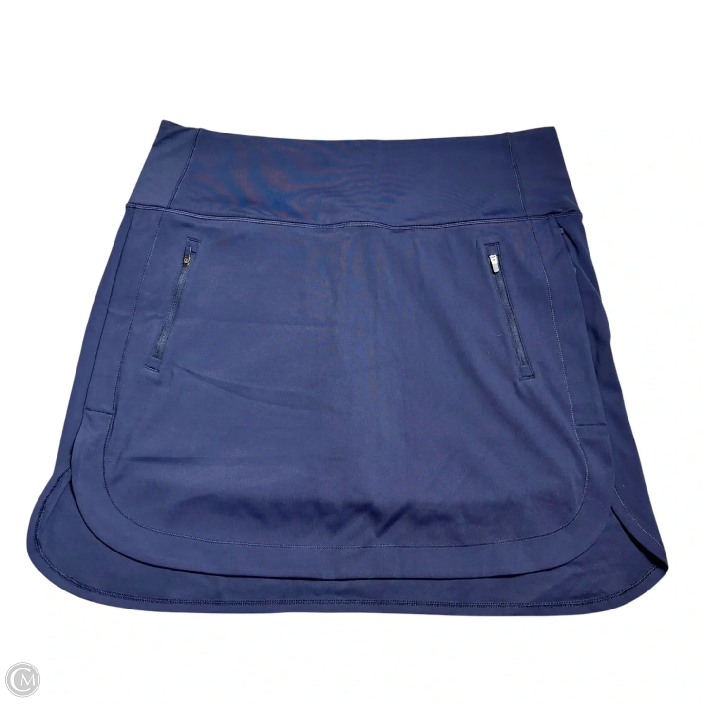 Athletic Skort By Athleta In Navy, Size: 1x