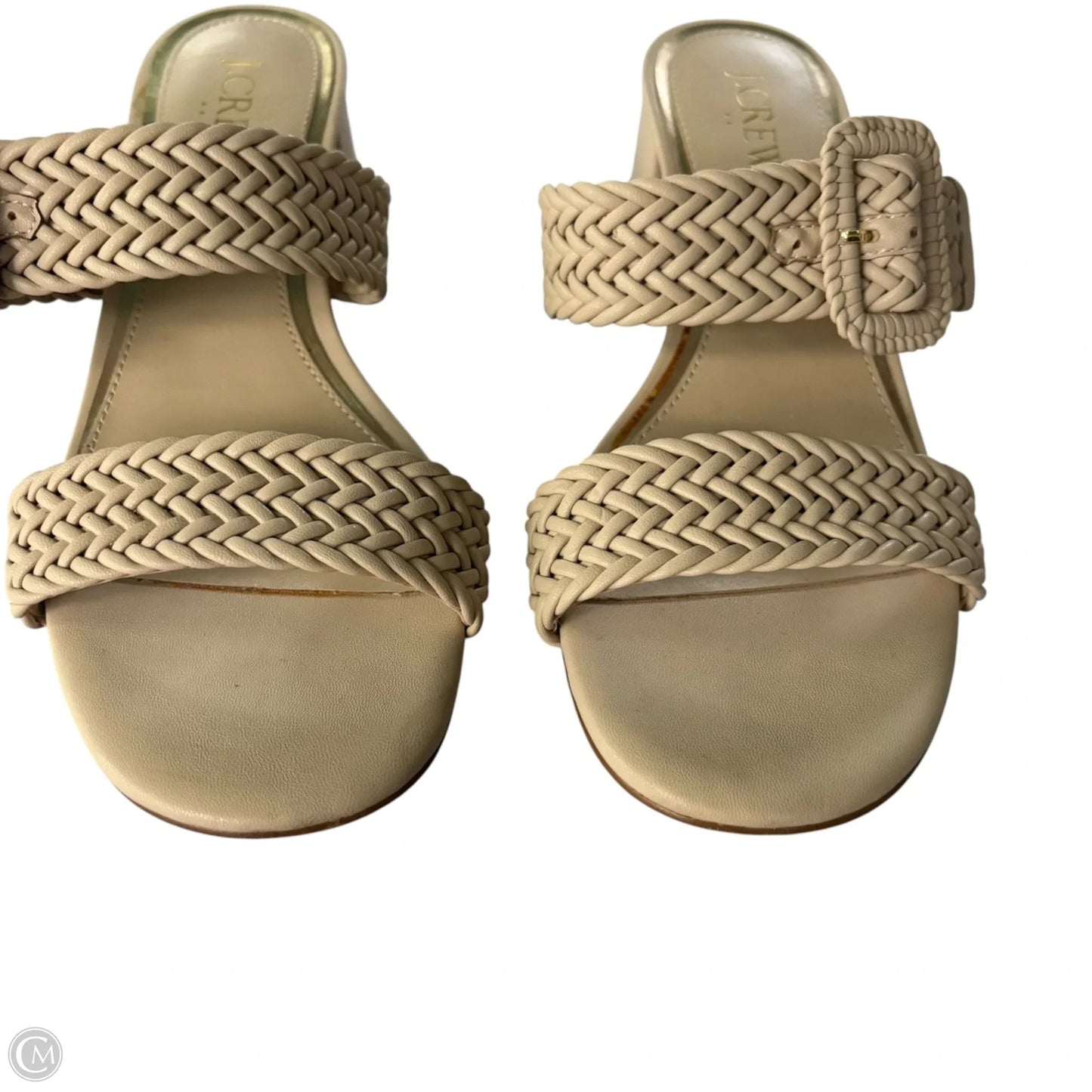 Shoes Heels Wedge By J. Crew In Beige, Size: 6