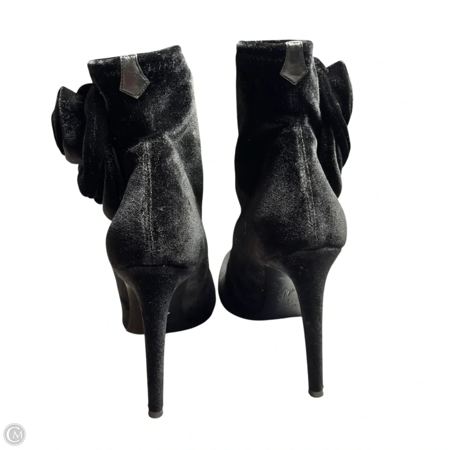 Boots Designer By Giuseppe Zanotti In Black, Size: 9