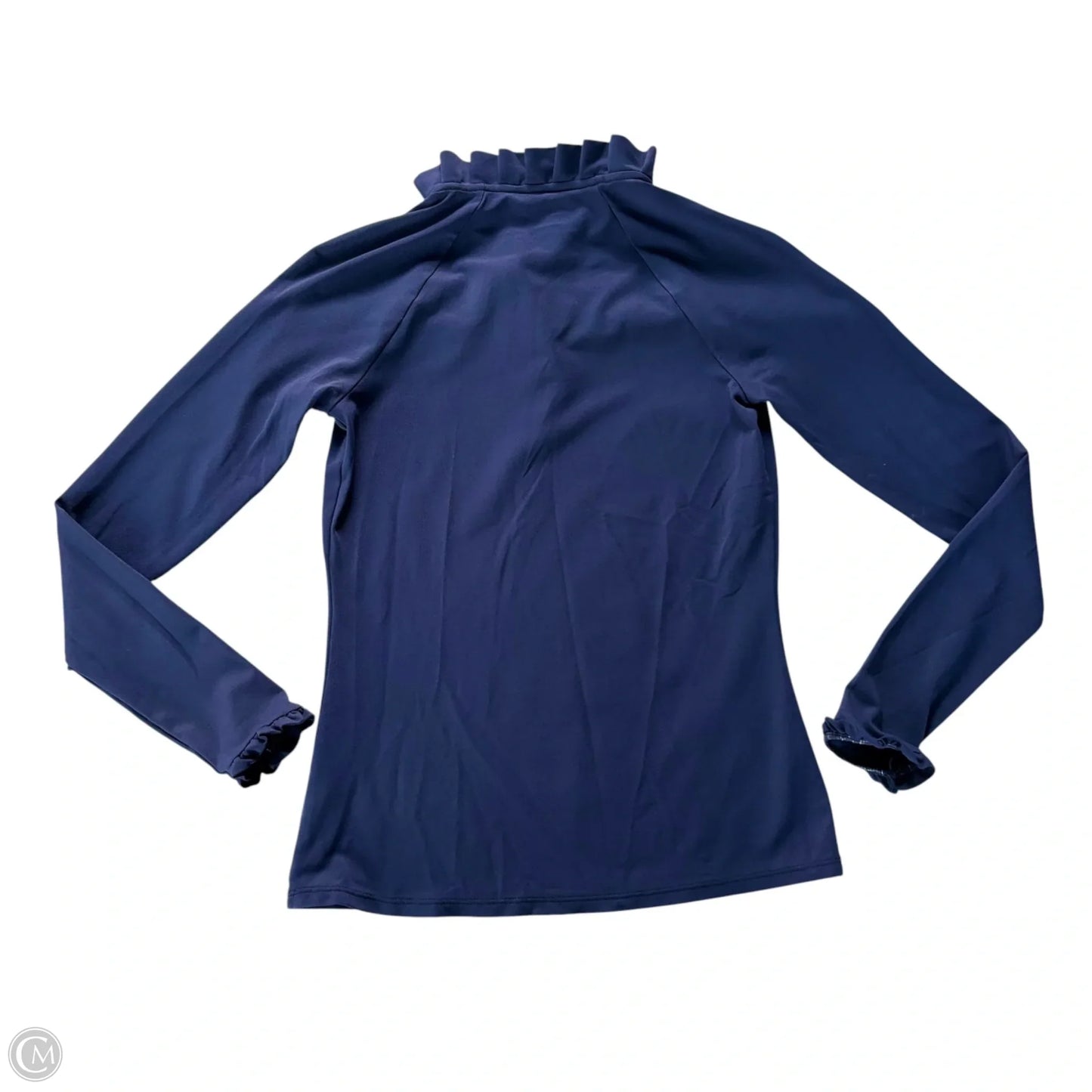 Top Long Sleeve Designer By Lilly Pulitzer In Navy, Size: Xxs