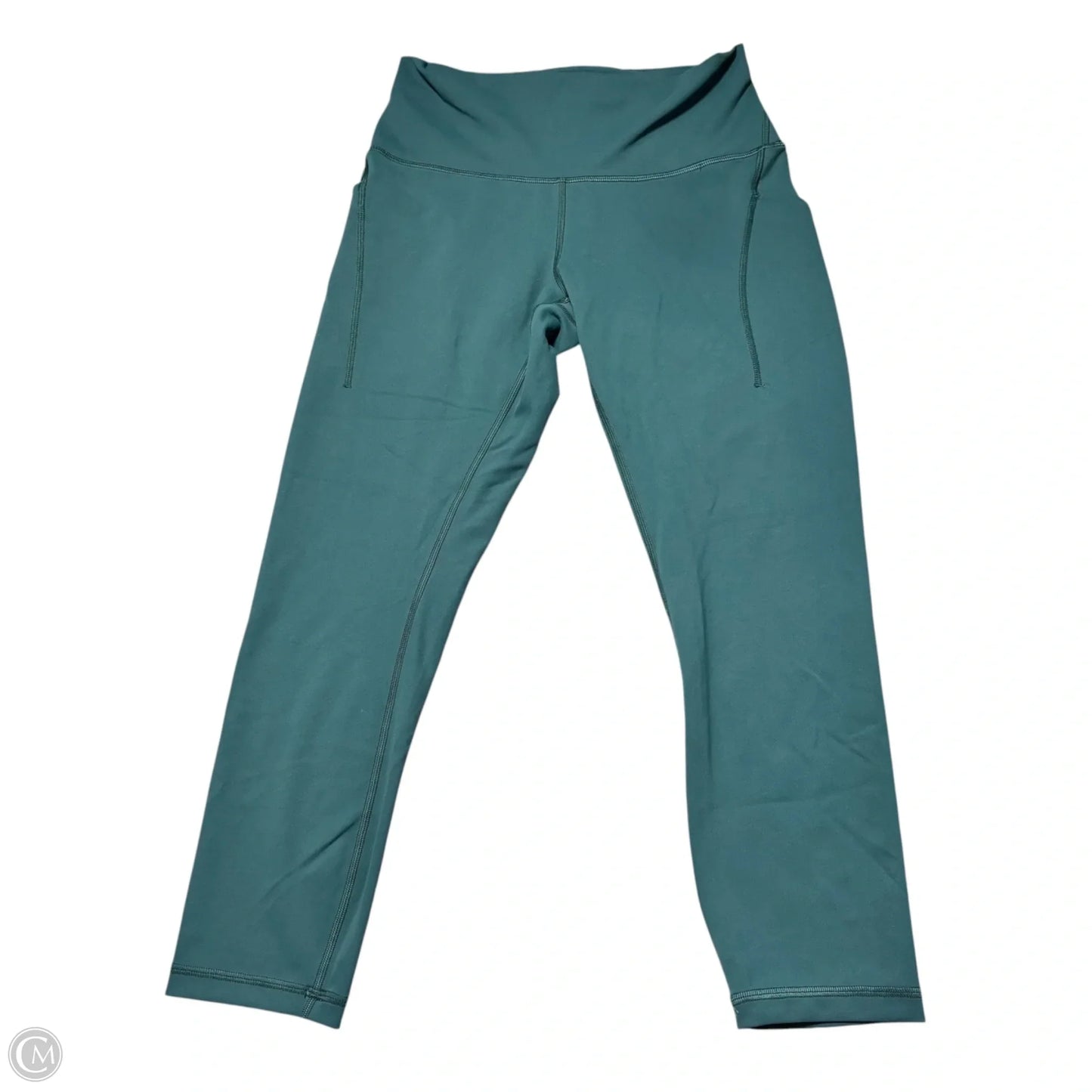 Athletic Leggings By Lululemon In Green, Size: 8