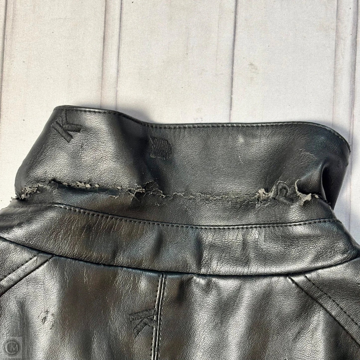 Jacket Designer By Karl Lagerfeld In Black, Size: M