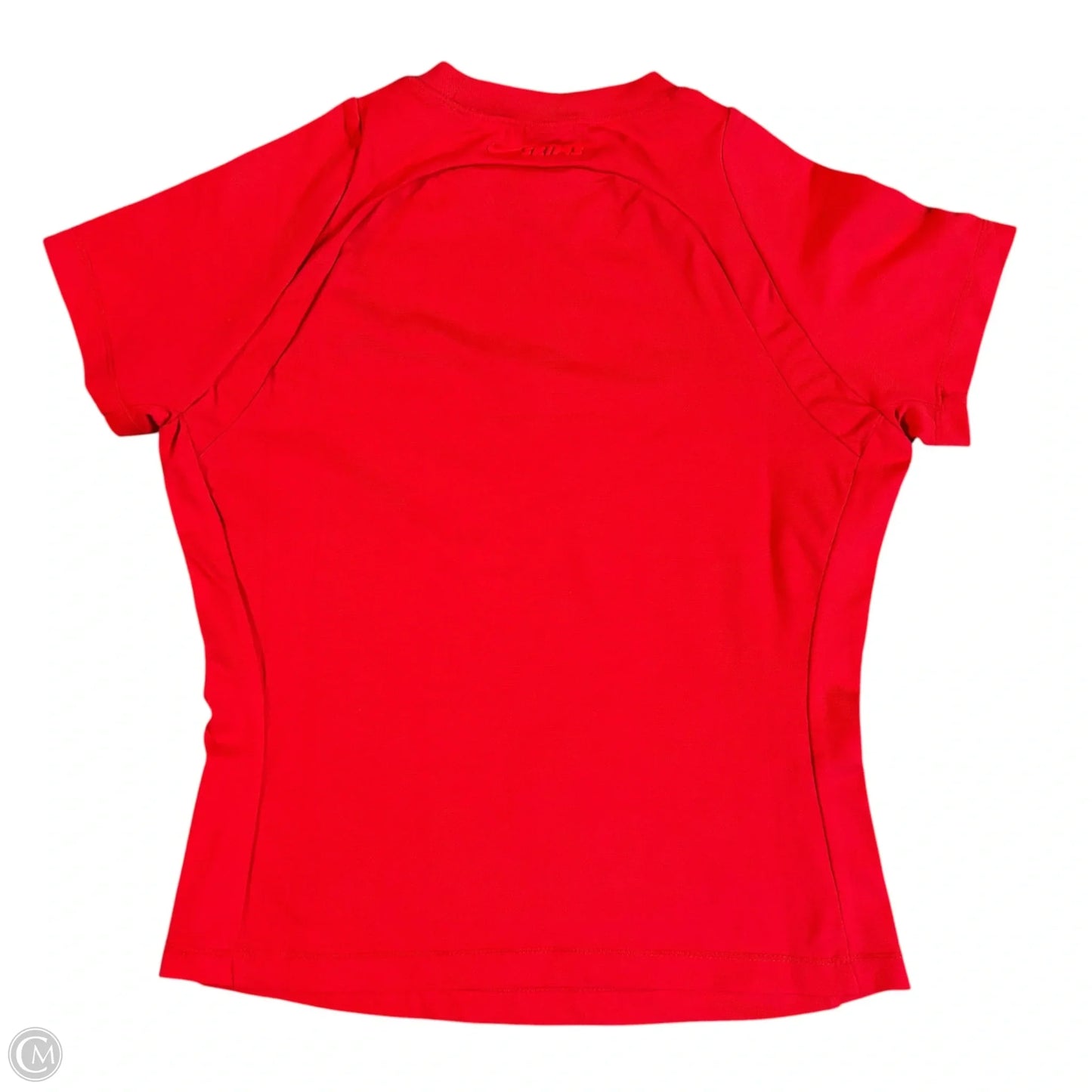 Athletic Top Short Sleeve By Skims In Red, Size: S