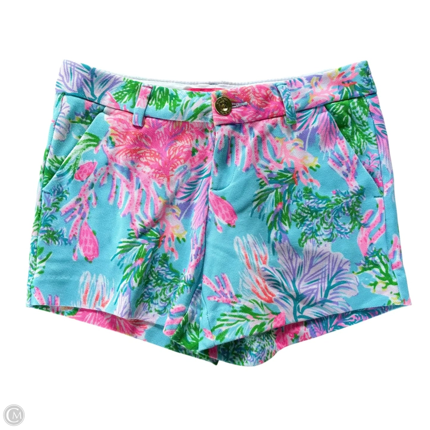 Shorts Designer By Lilly Pulitzer In Floral Print, Size: 0p