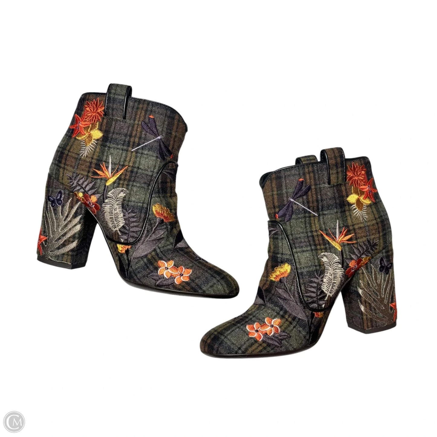Shoes Heels Block By Laurence Dacade In Floral Print, Size: 7