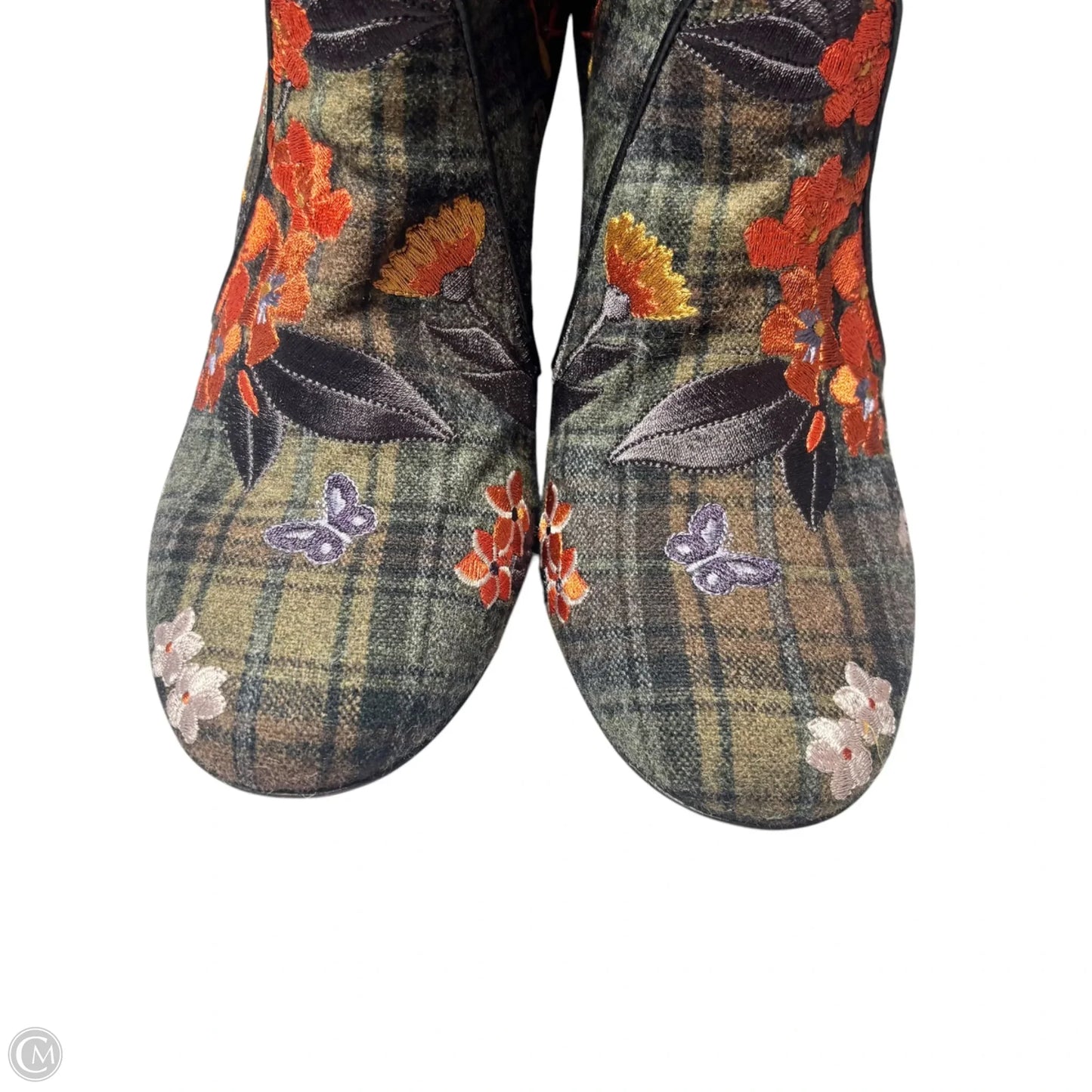Shoes Heels Block By Laurence Dacade In Floral Print, Size: 7