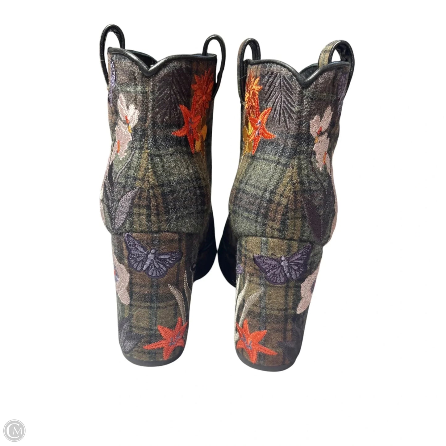 Shoes Heels Block By Laurence Dacade In Floral Print, Size: 7