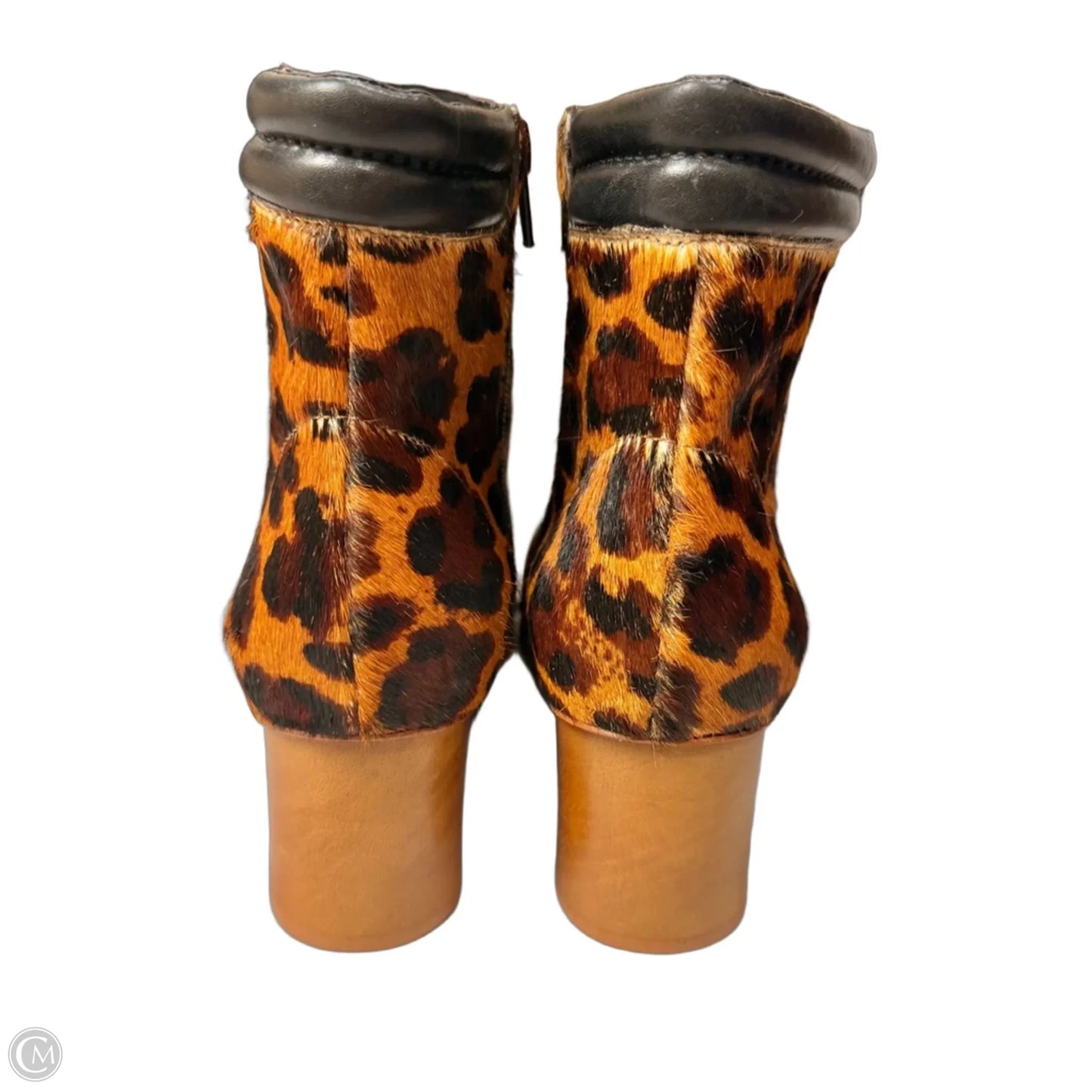 Shoes Heels Block By Bernardo In Animal Print, Size: 7