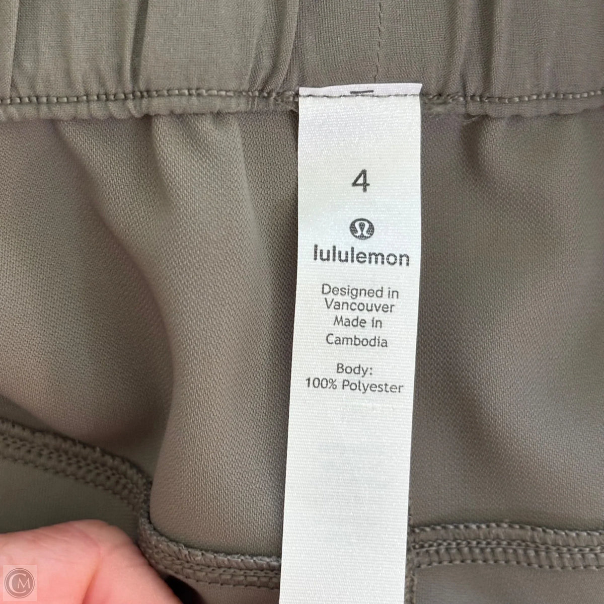 Athletic Pants By Lululemon In Green, Size: S