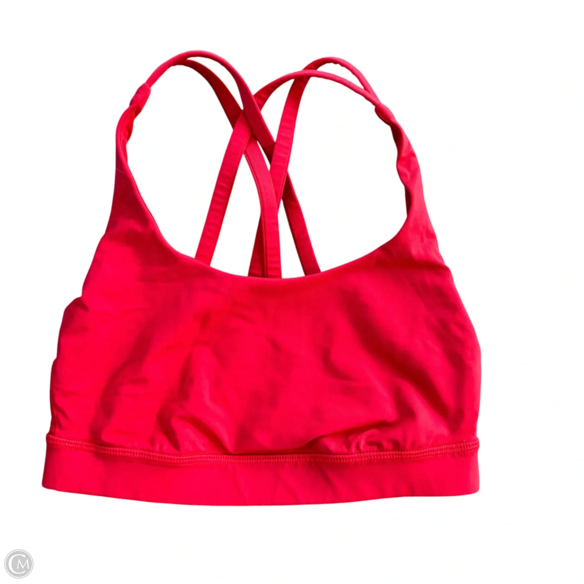 Athletic Bra By Lululemon In Red, Size: Xs