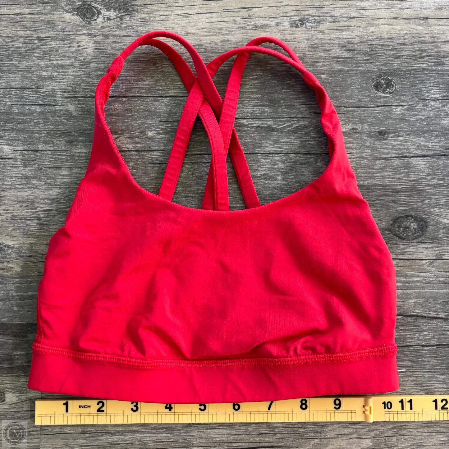 Athletic Bra By Lululemon In Red, Size: Xs