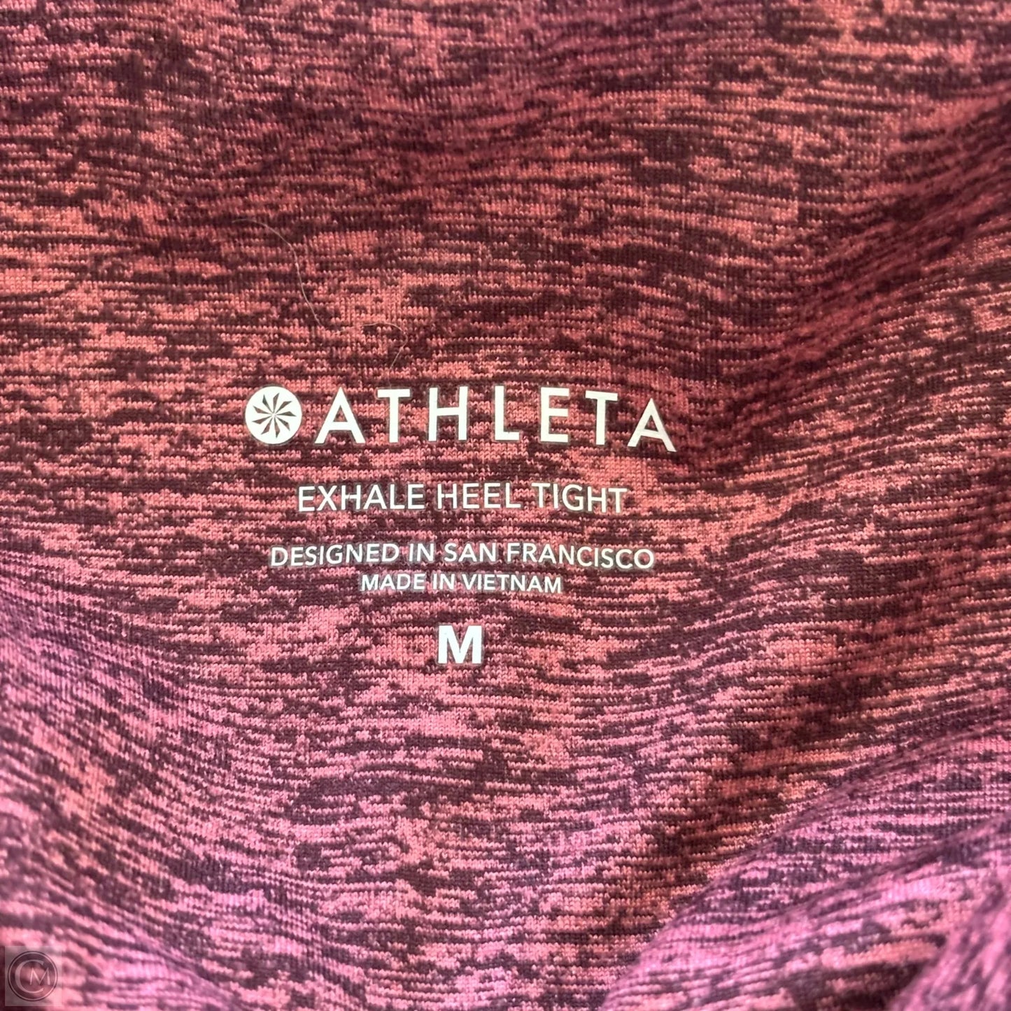 Athletic Leggings By Athleta In Red, Size: M