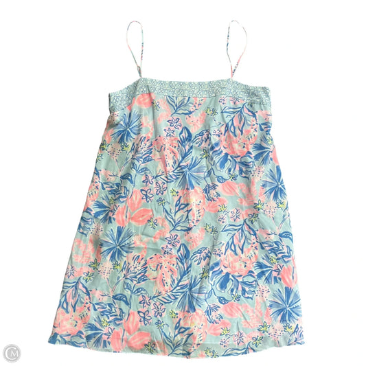 Dress Designer By Lilly Pulitzer In Blue & Pink, Size: M