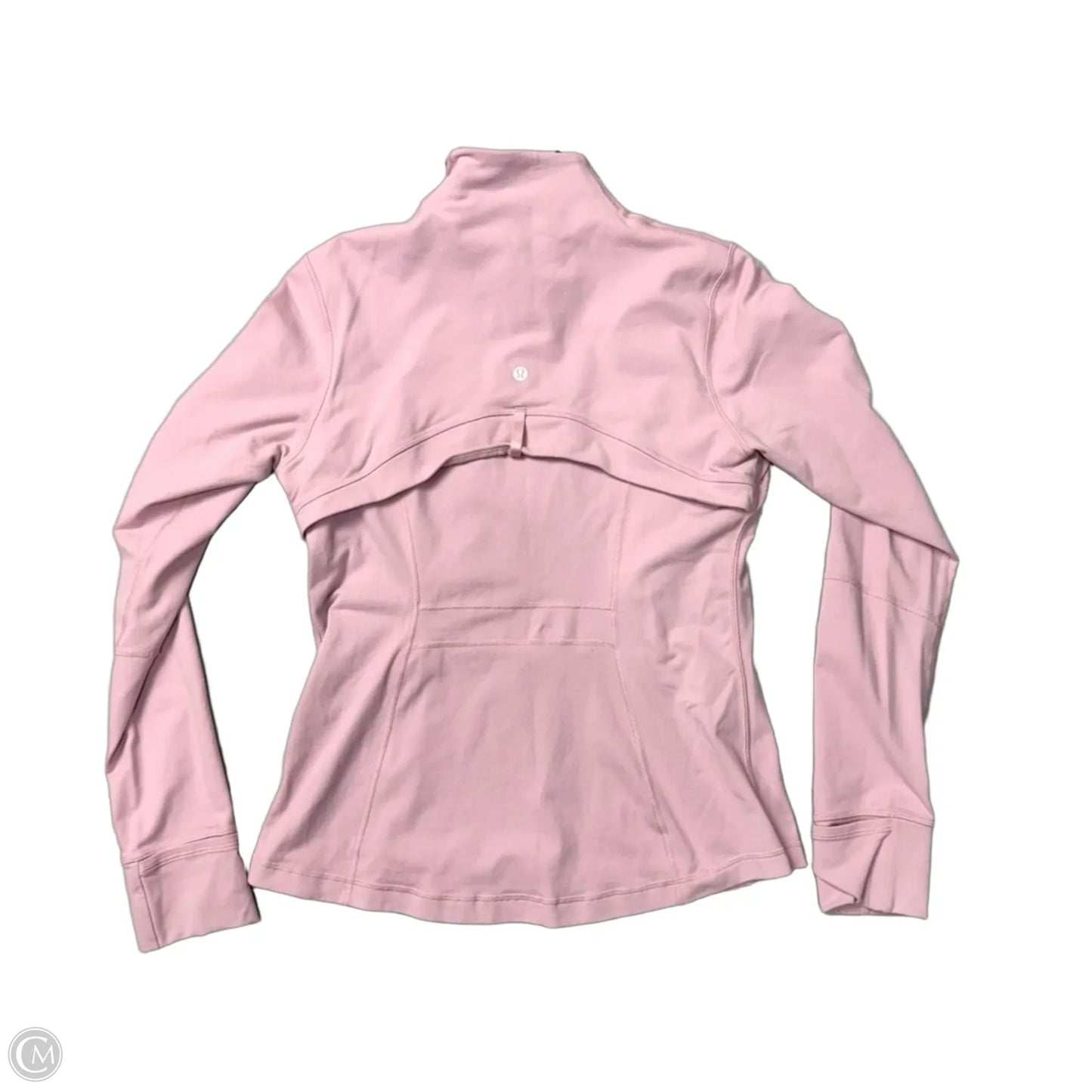 Athletic Jacket By Lululemon In Pink, Size: 12