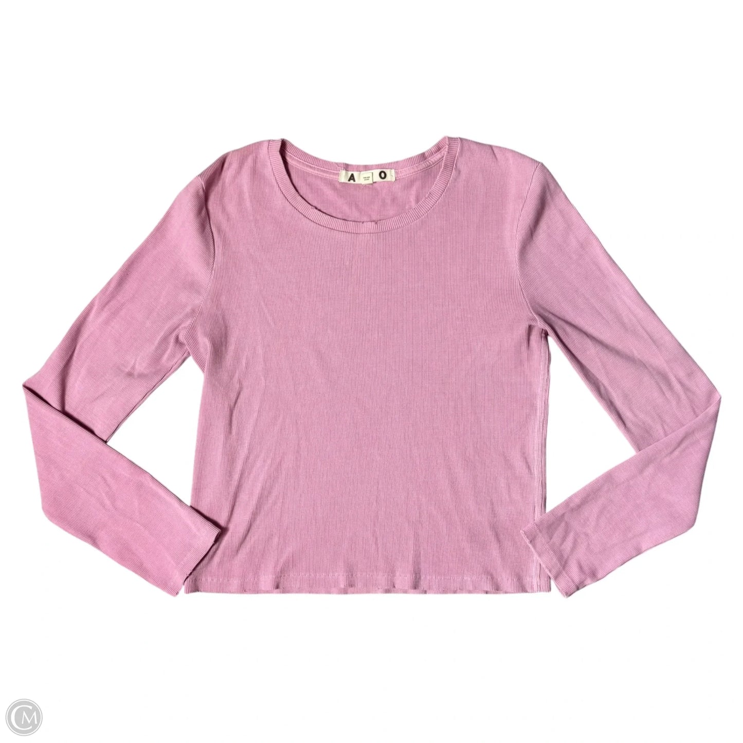 Top Long Sleeve By Amo In Pink, Size: M