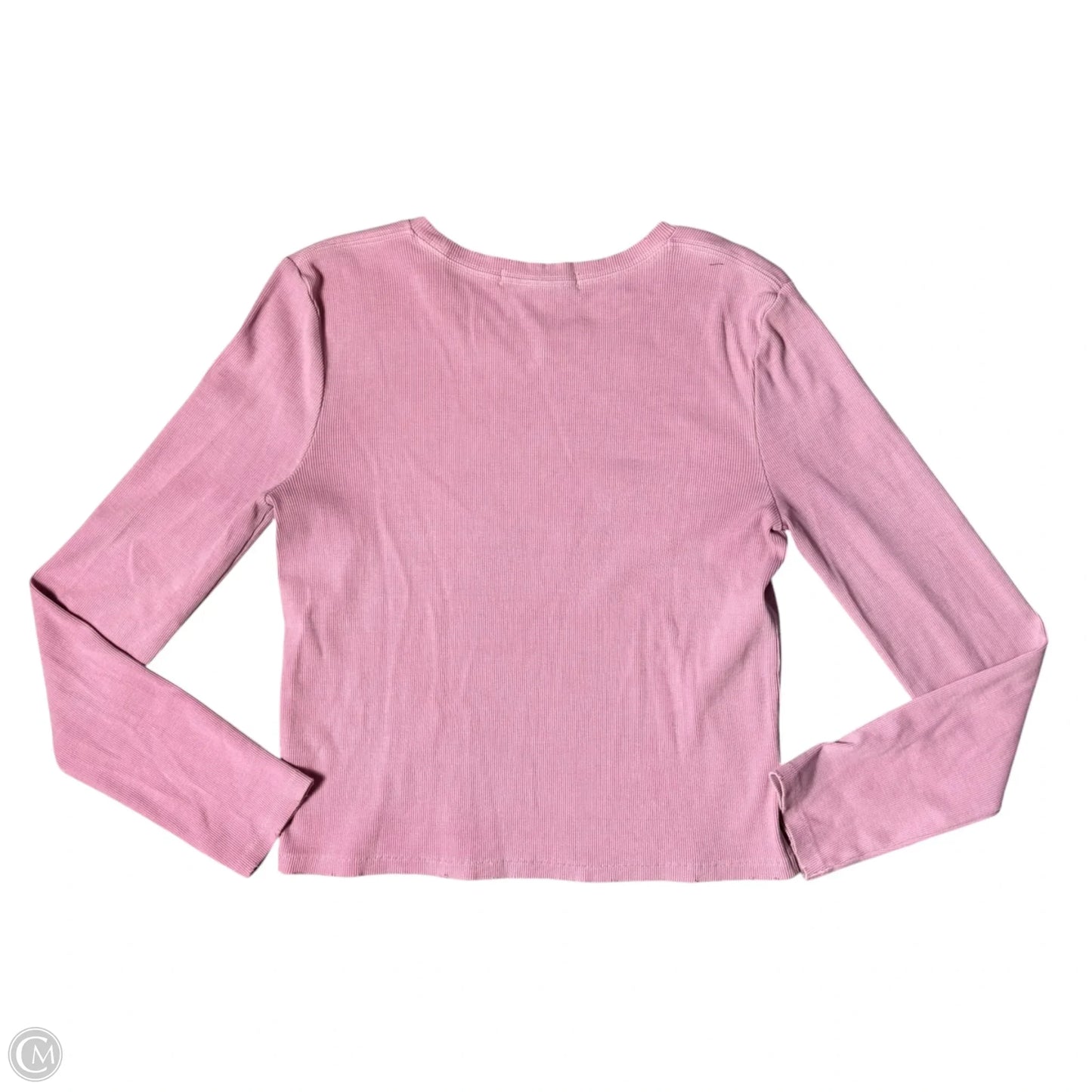 Top Long Sleeve By Amo In Pink, Size: M