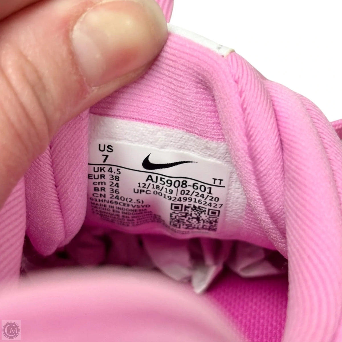 Shoes Athletic By Nike In Pink, Size: 7