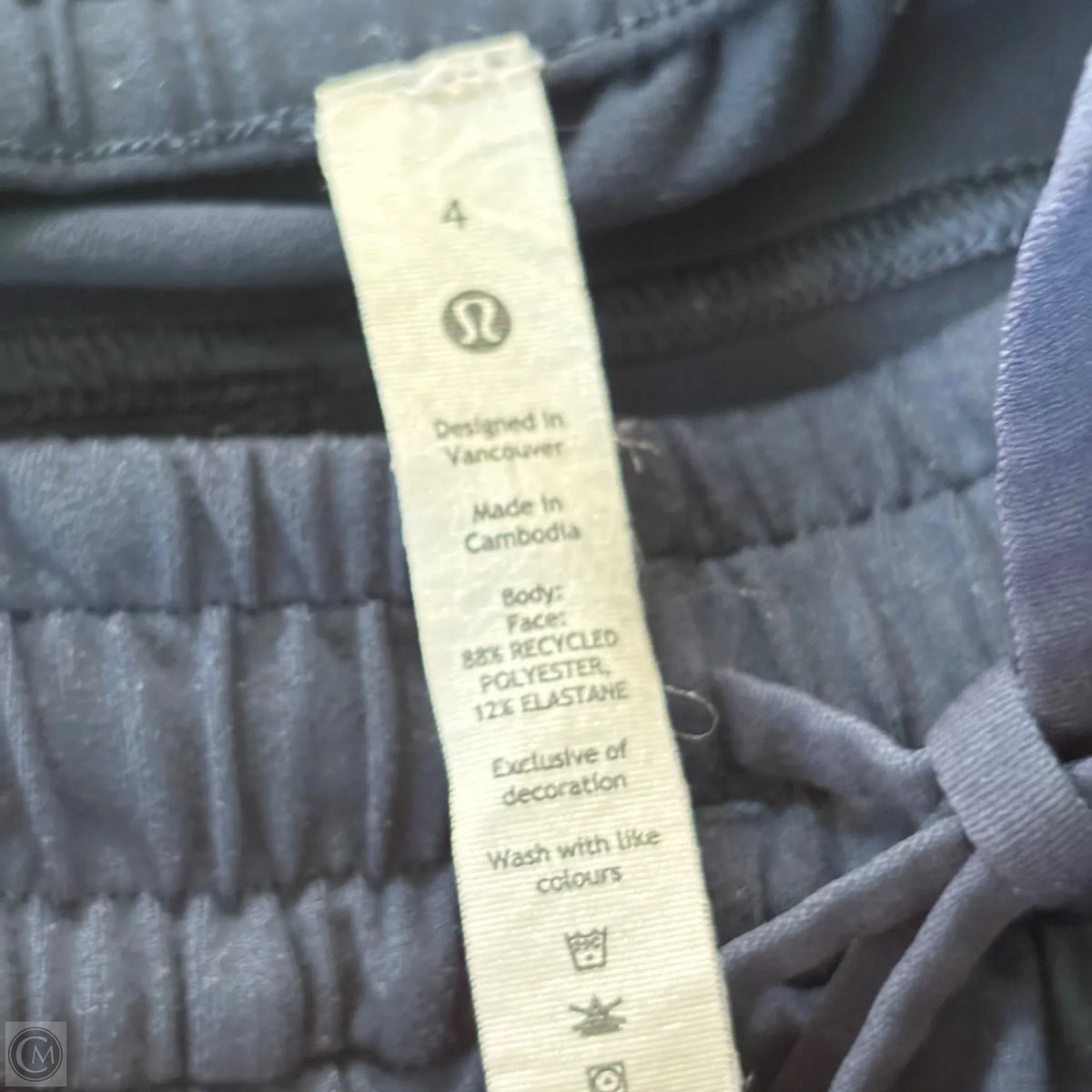 Athletic Pants By Lululemon In Navy, Size: S
