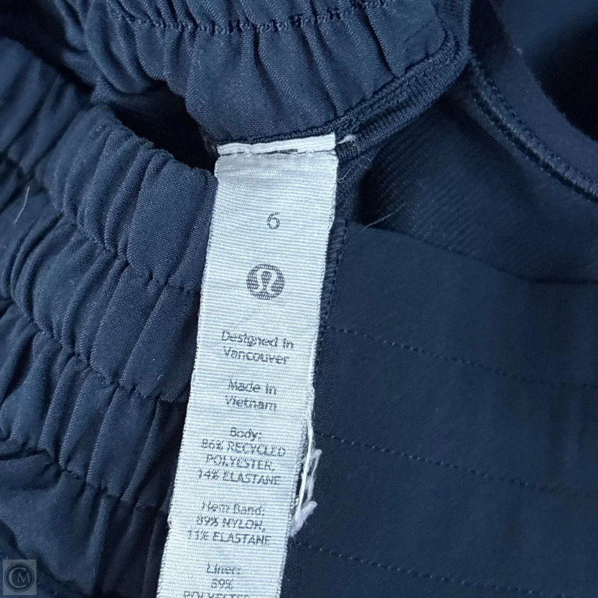 Athletic Shorts By Lululemon In Navy, Size: S