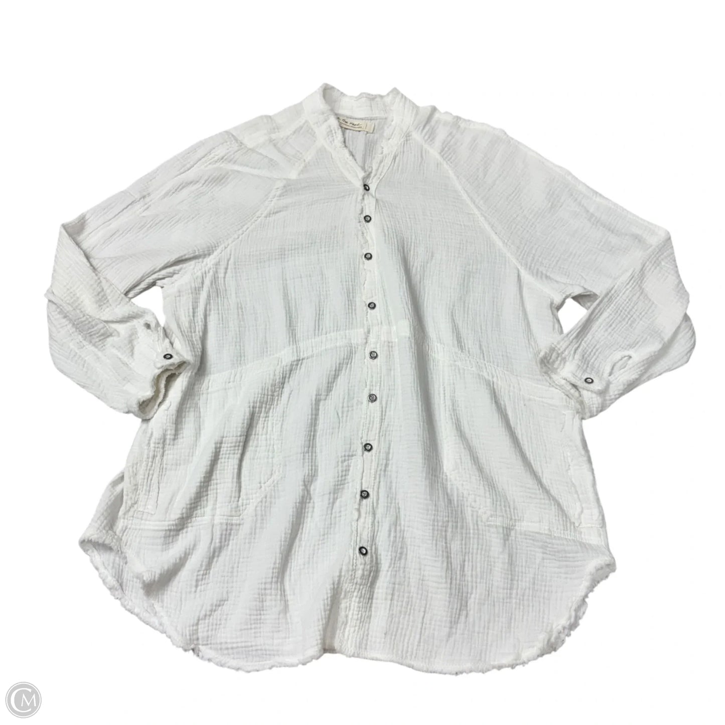 Top Long Sleeve By We The Free In White, Size: M